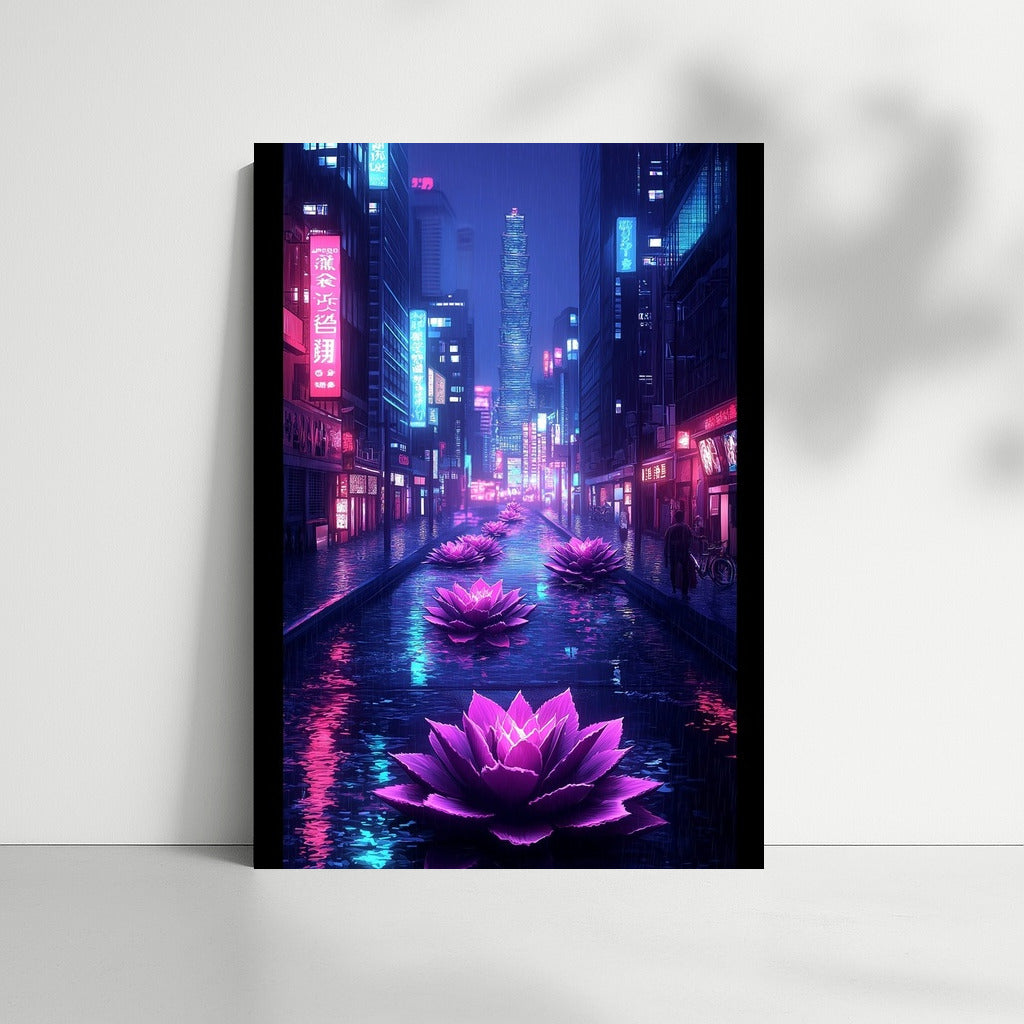The Luminous Lotus of Urban Dreams