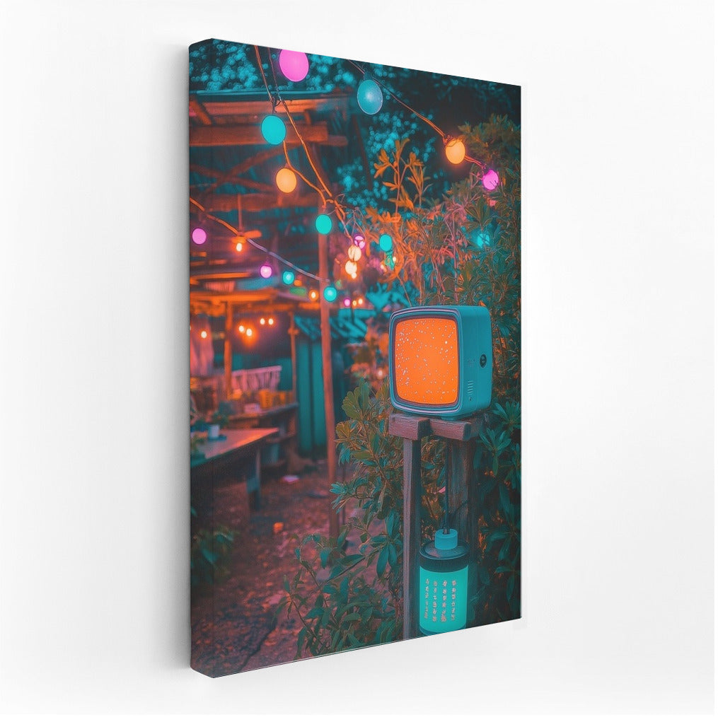 Neon Retro Mosaic