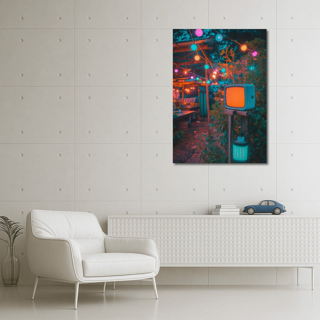Neon Retro Mosaic