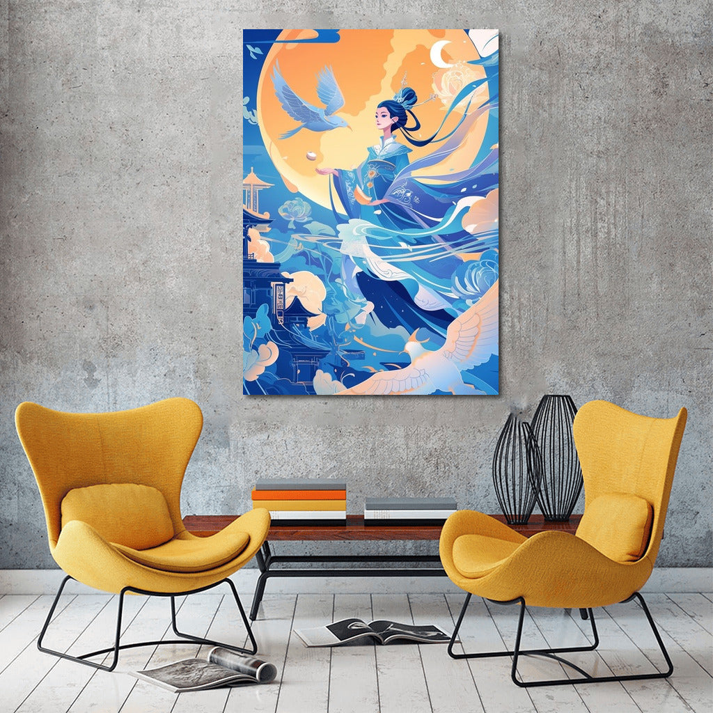 The Moon Muse and the Feathered Mysteries