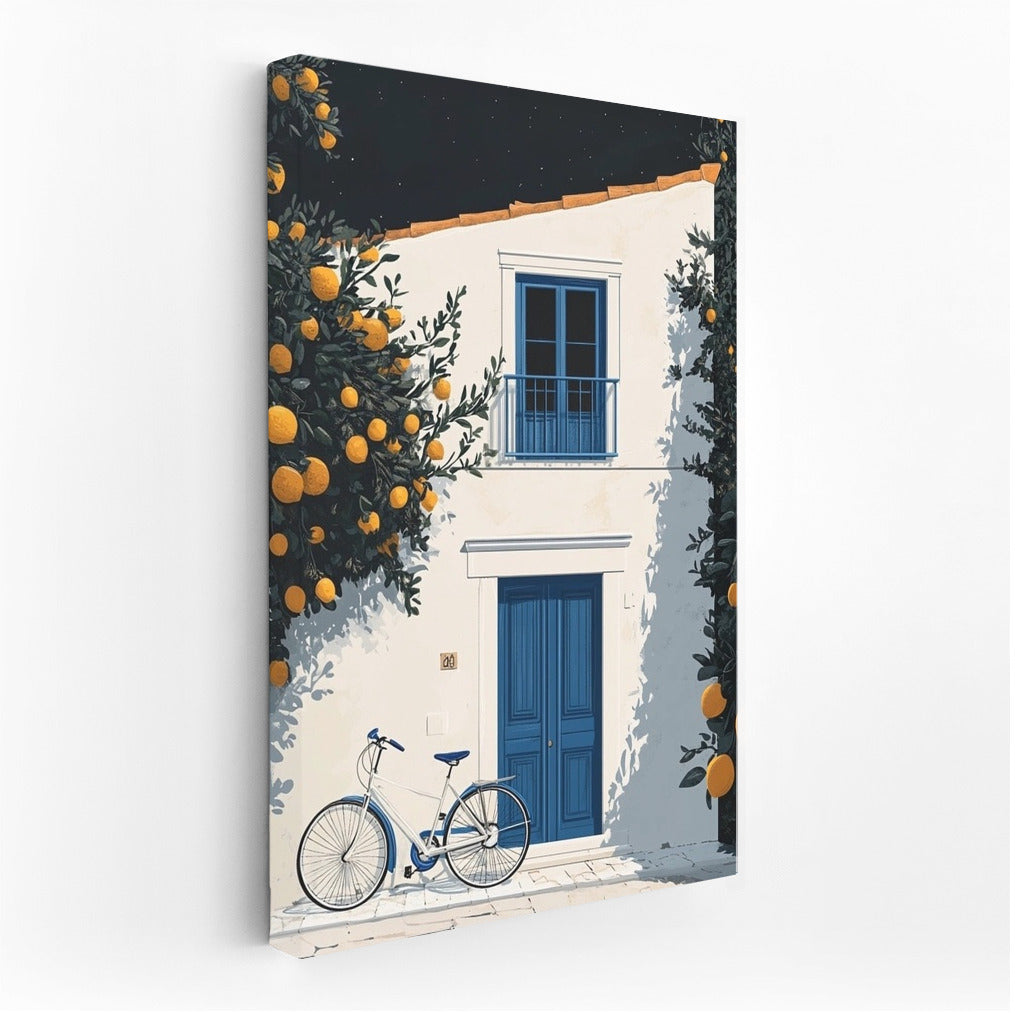 Sunny House and Orange Wind