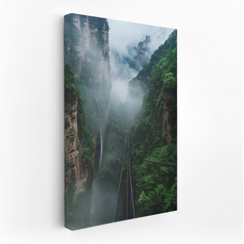 Dance of Mist and Peaks