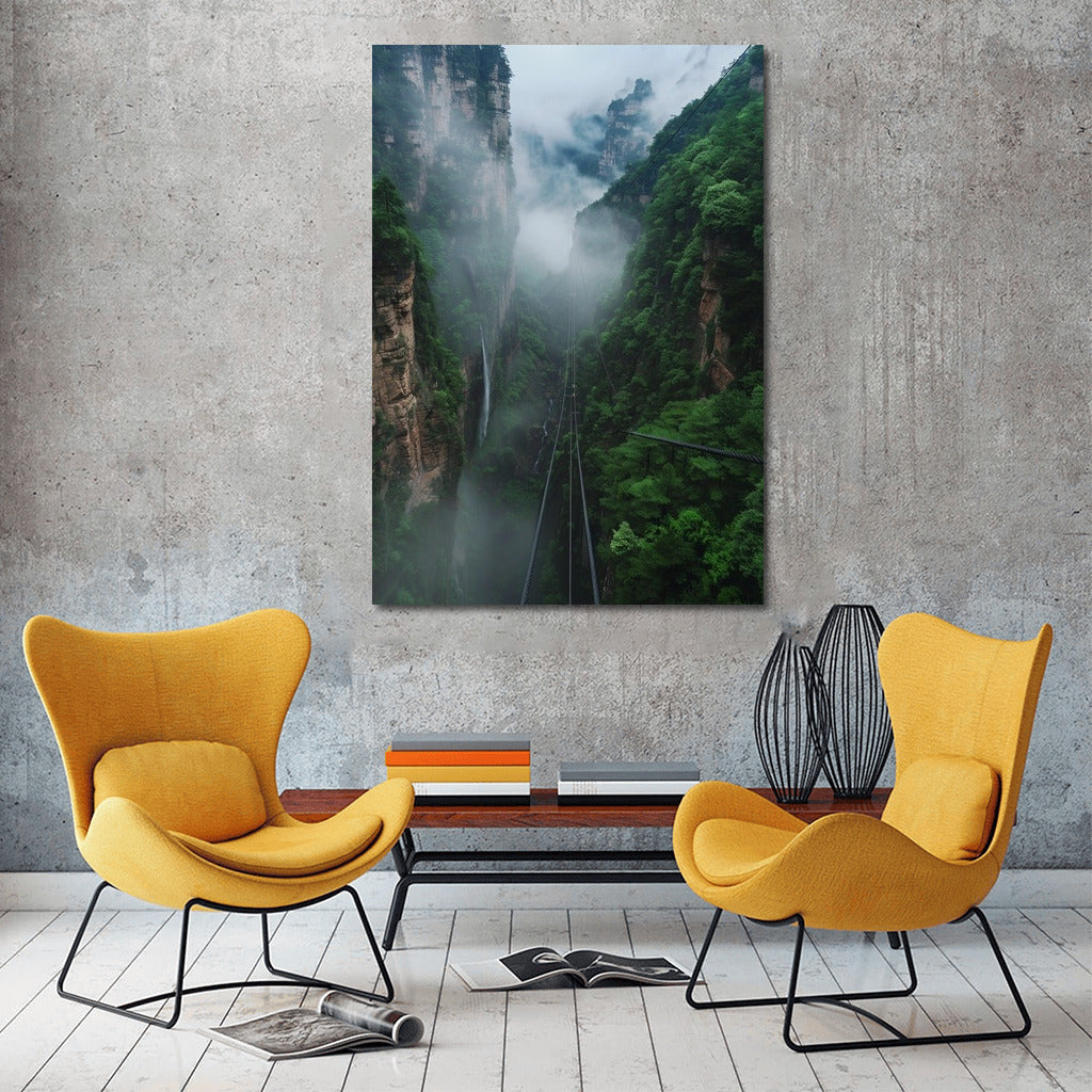 Dance of Mist and Peaks