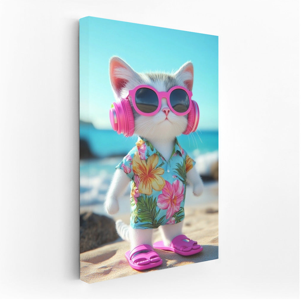 Tropical Cat: Summer Charm