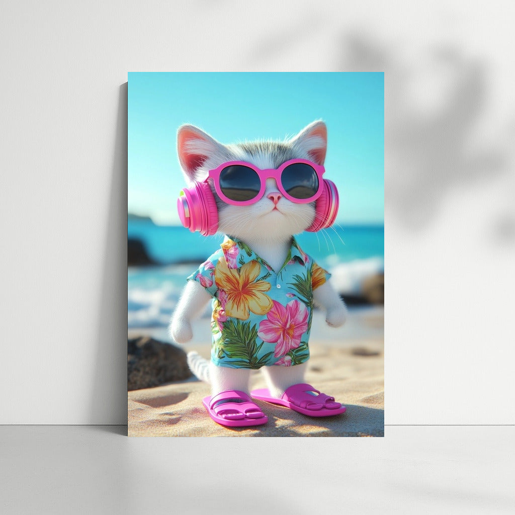 Tropical Cat: Summer Charm
