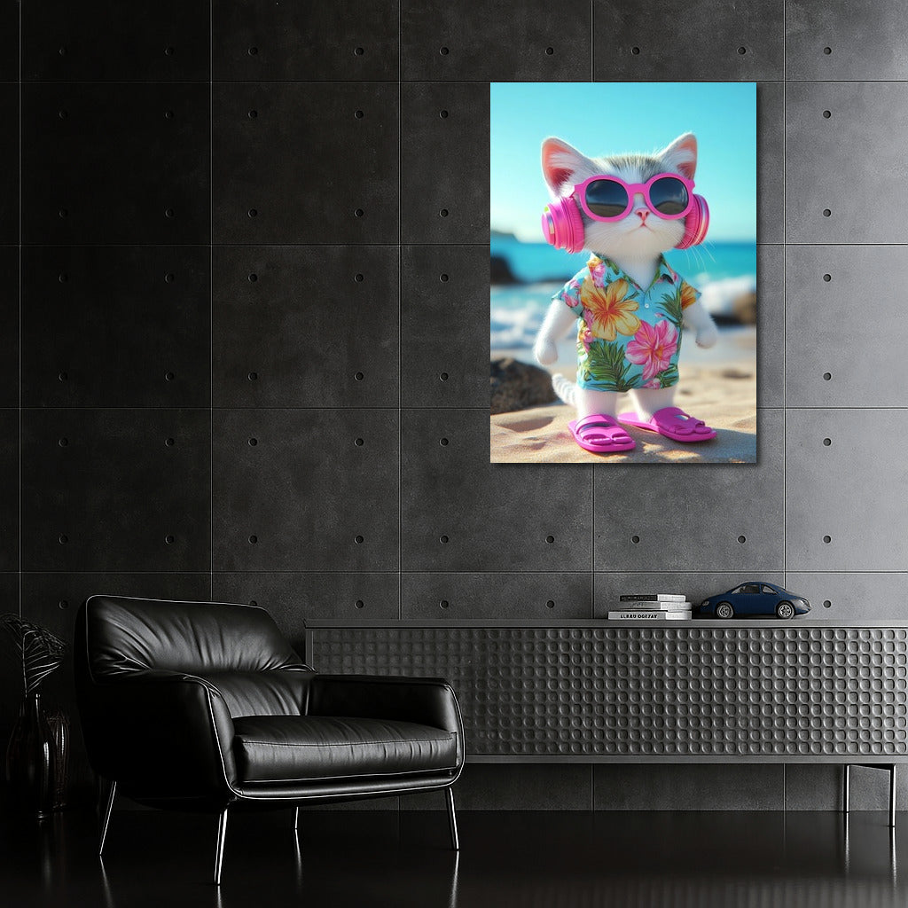 Tropical Cat: Summer Charm