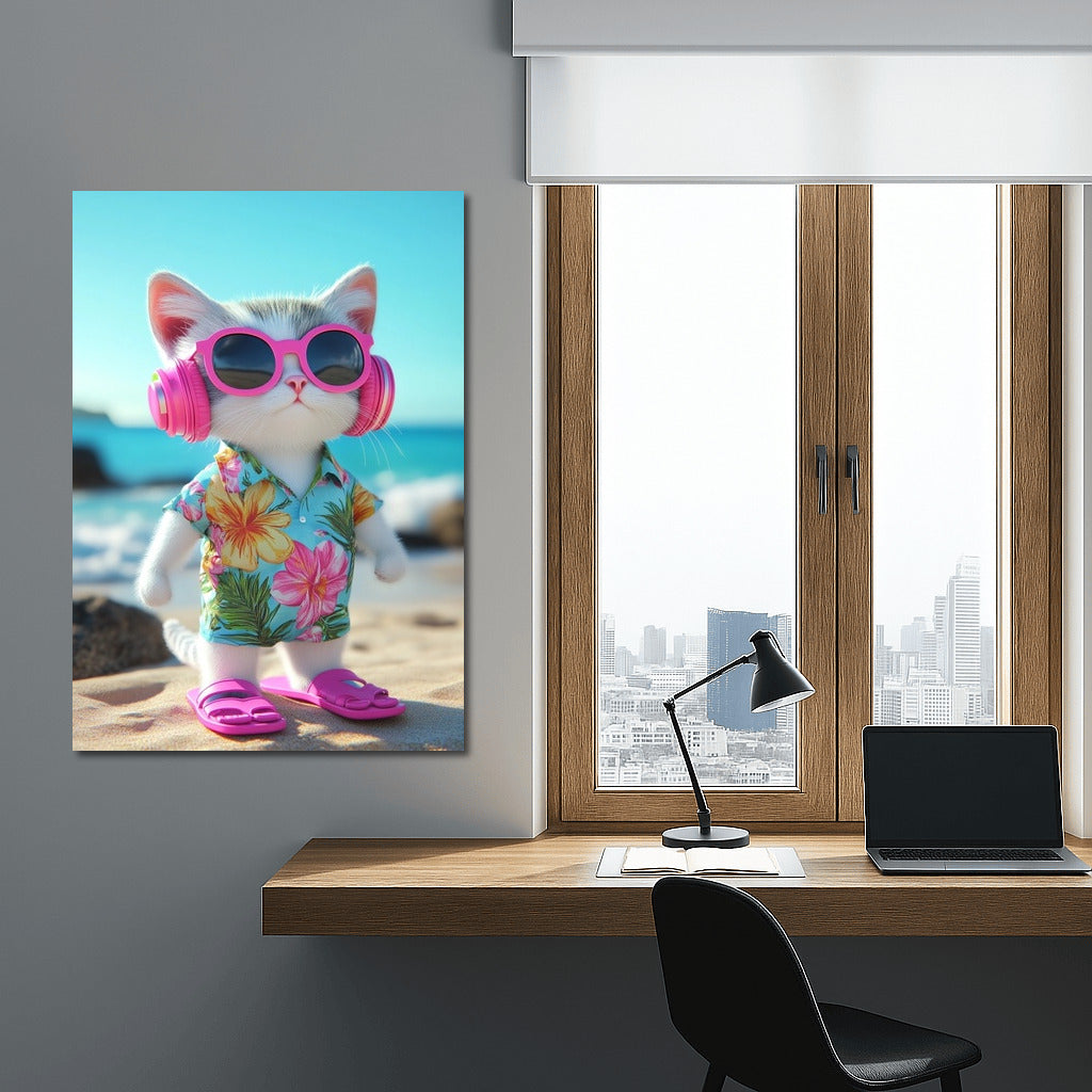 Tropical Cat: Summer Charm