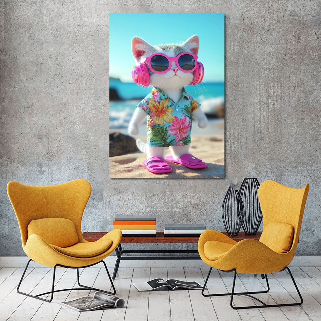Tropical Cat: Summer Charm