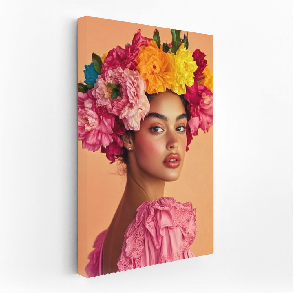 Wreath of Wonders: Flower Muse