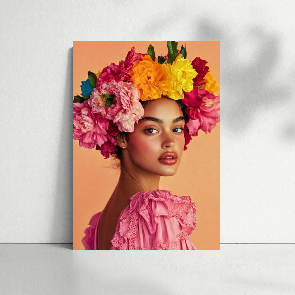 Wreath of Wonders: Flower Muse
