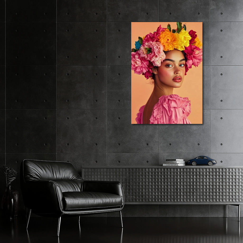 Wreath of Wonders: Flower Muse