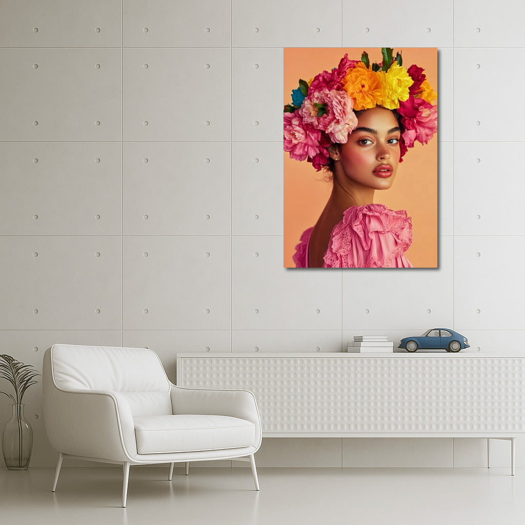 Wreath of Wonders: Flower Muse