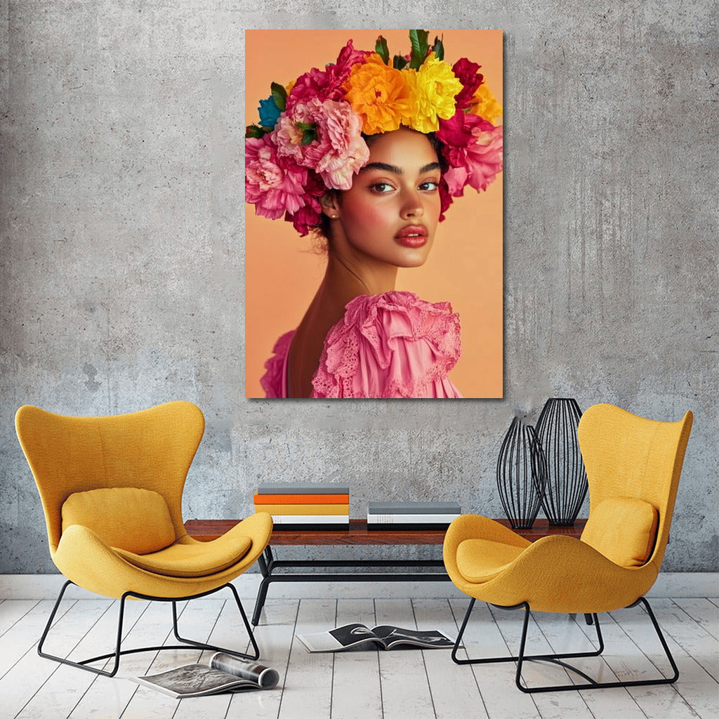 Wreath of Wonders: Flower Muse