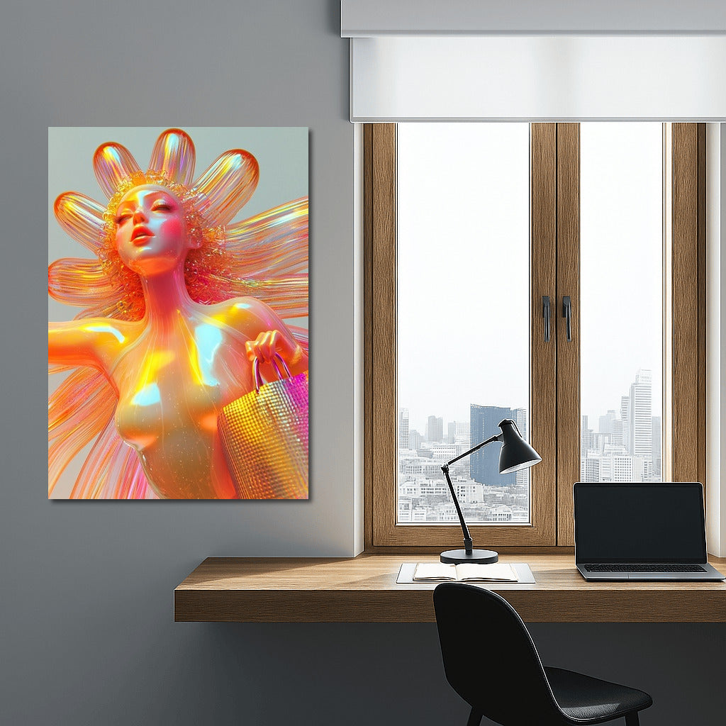 Neon Muse of Dreams