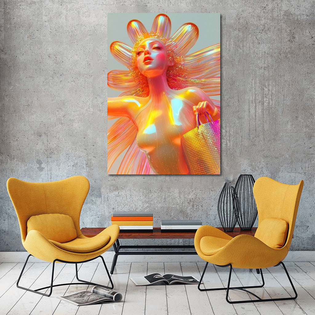 Neon Muse of Dreams