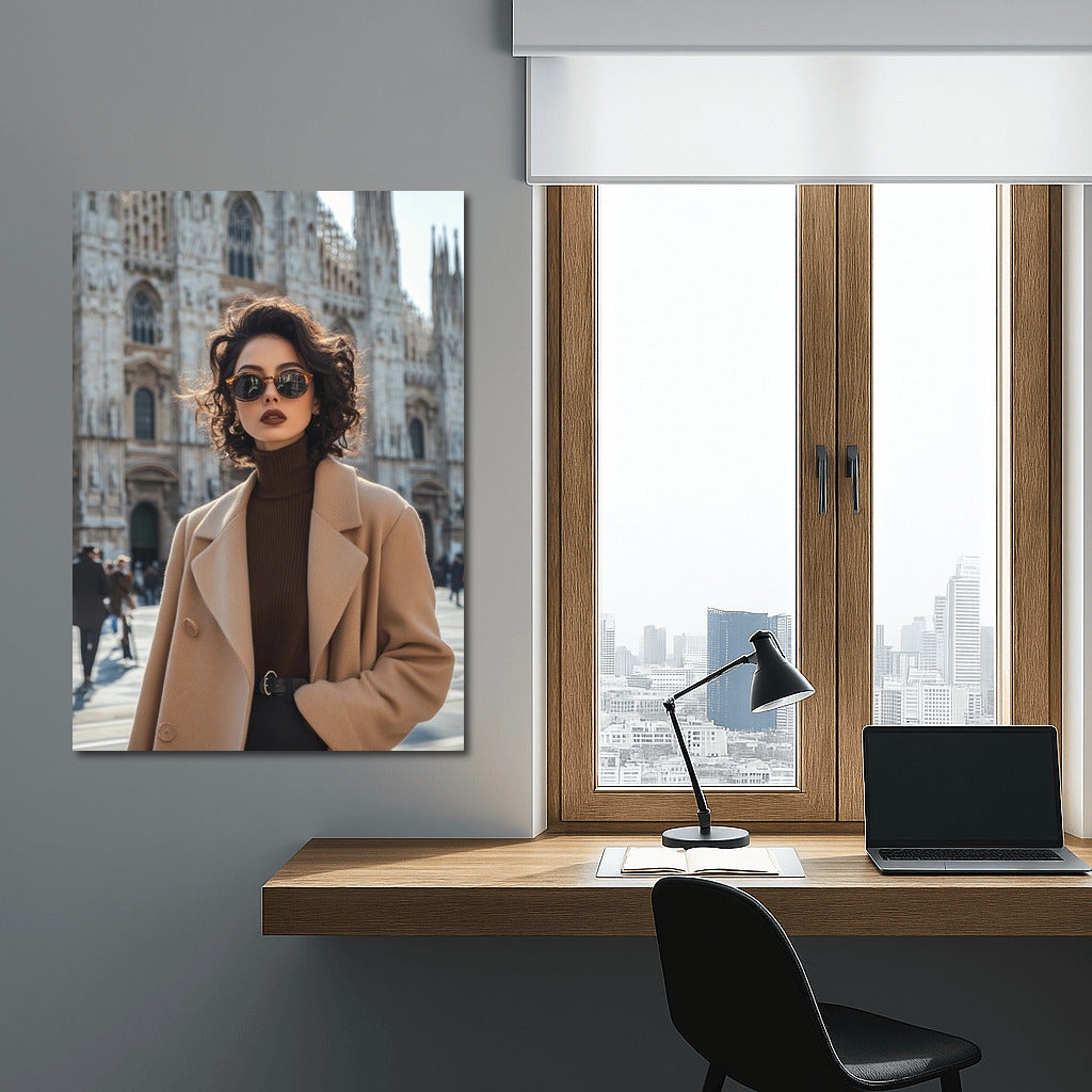 City Muse in a Coat