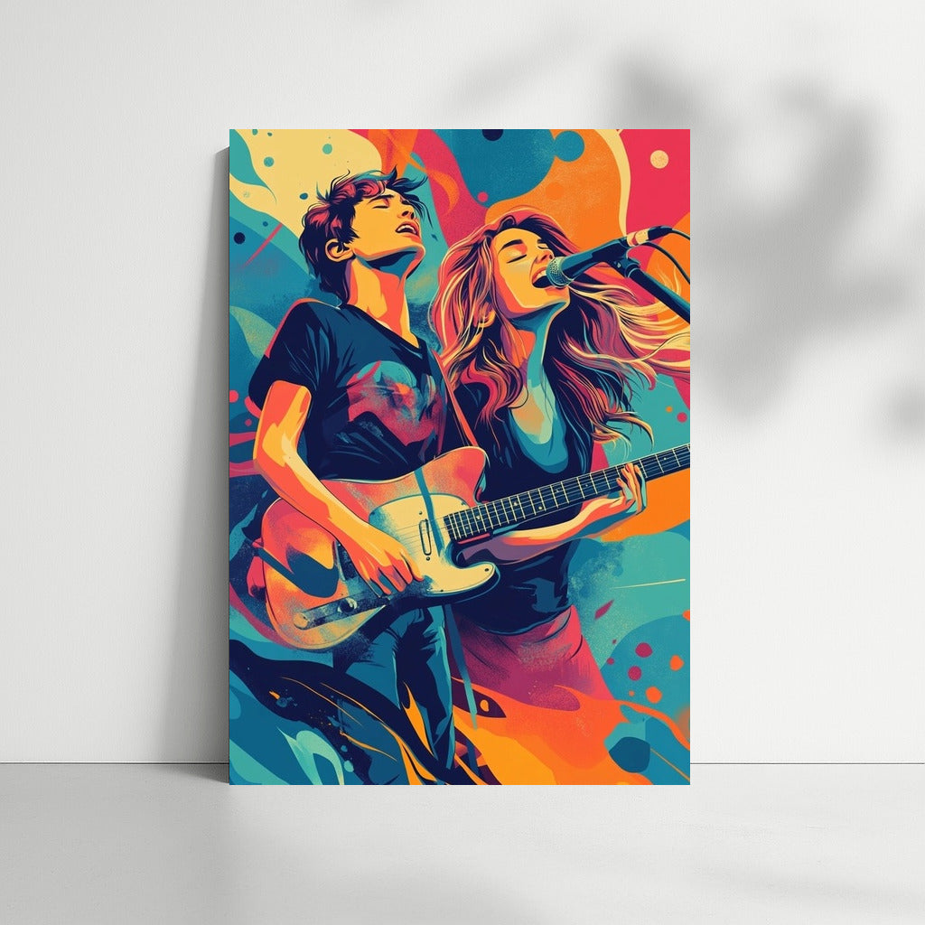 Symphony of Colors: Whirlwind of Emotions