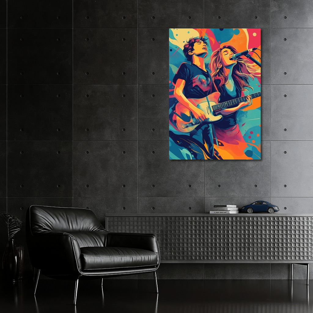 Symphony of Colors: Whirlwind of Emotions