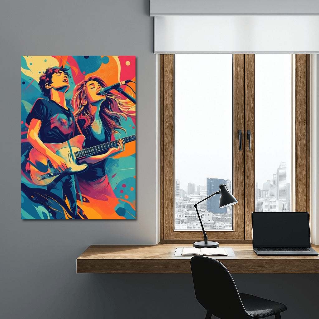 Symphony of Colors: Whirlwind of Emotions