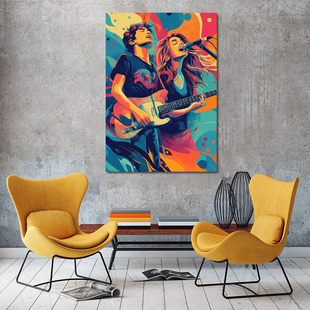 Symphony of Colors: Whirlwind of Emotions