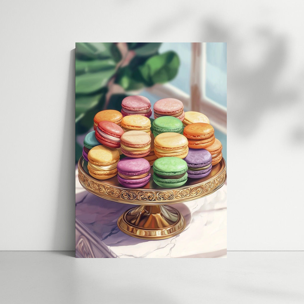 Golden Dessert: Pastel Symphony