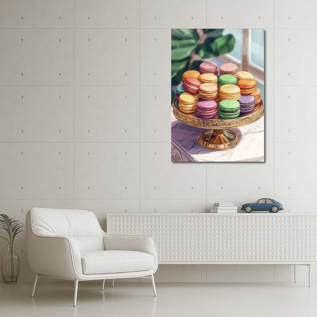 Golden Dessert: Pastel Symphony