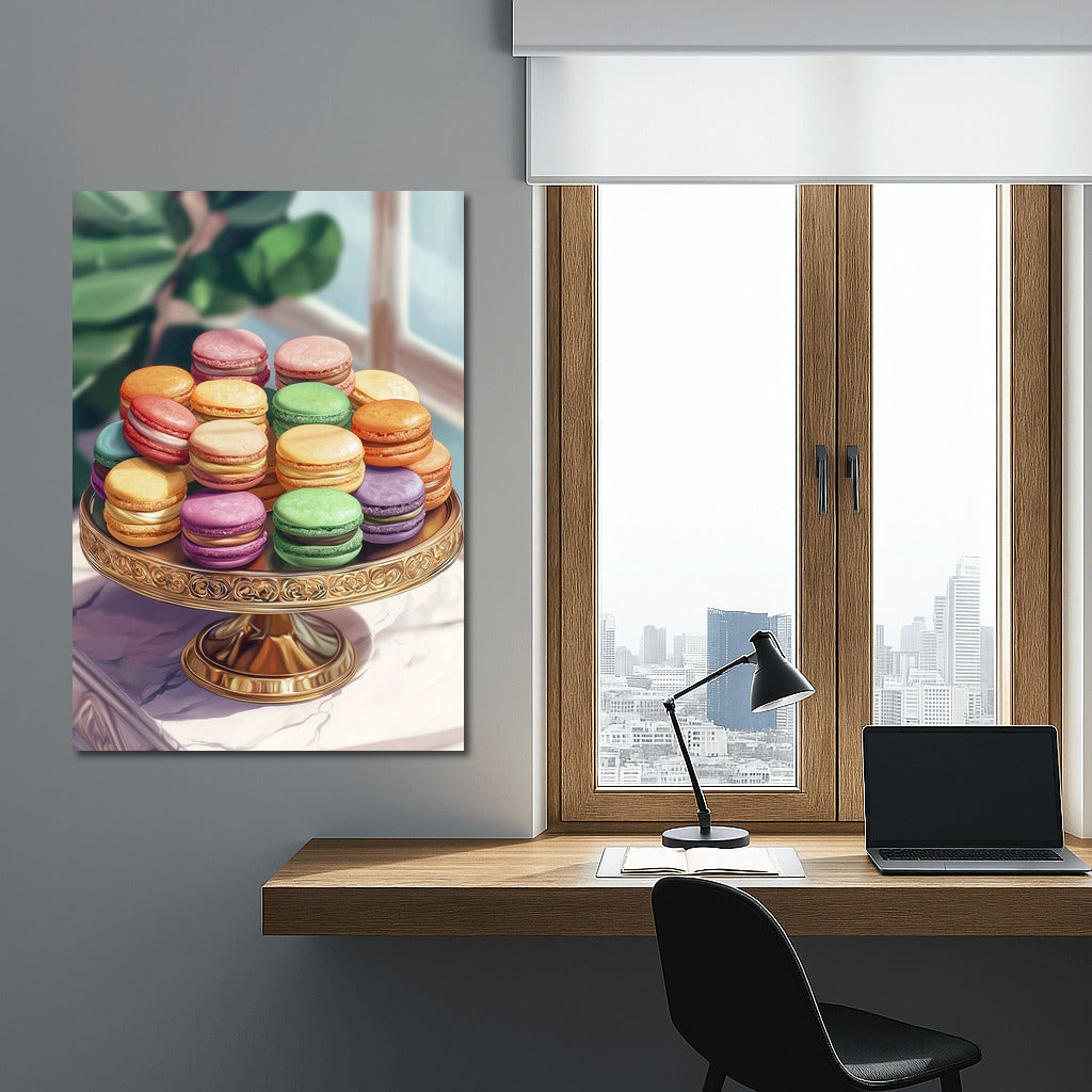 Golden Dessert: Pastel Symphony