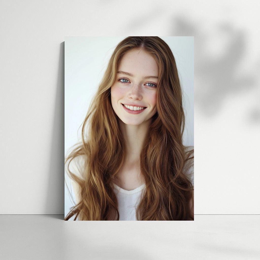 Light Harmony: Portrait of Tenderness