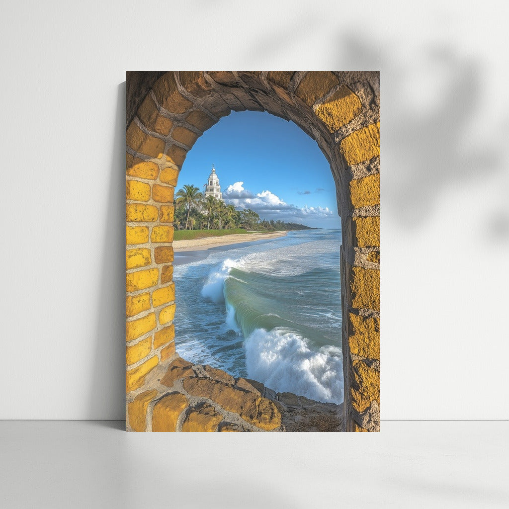 Ocean Symphony Behind the Arch