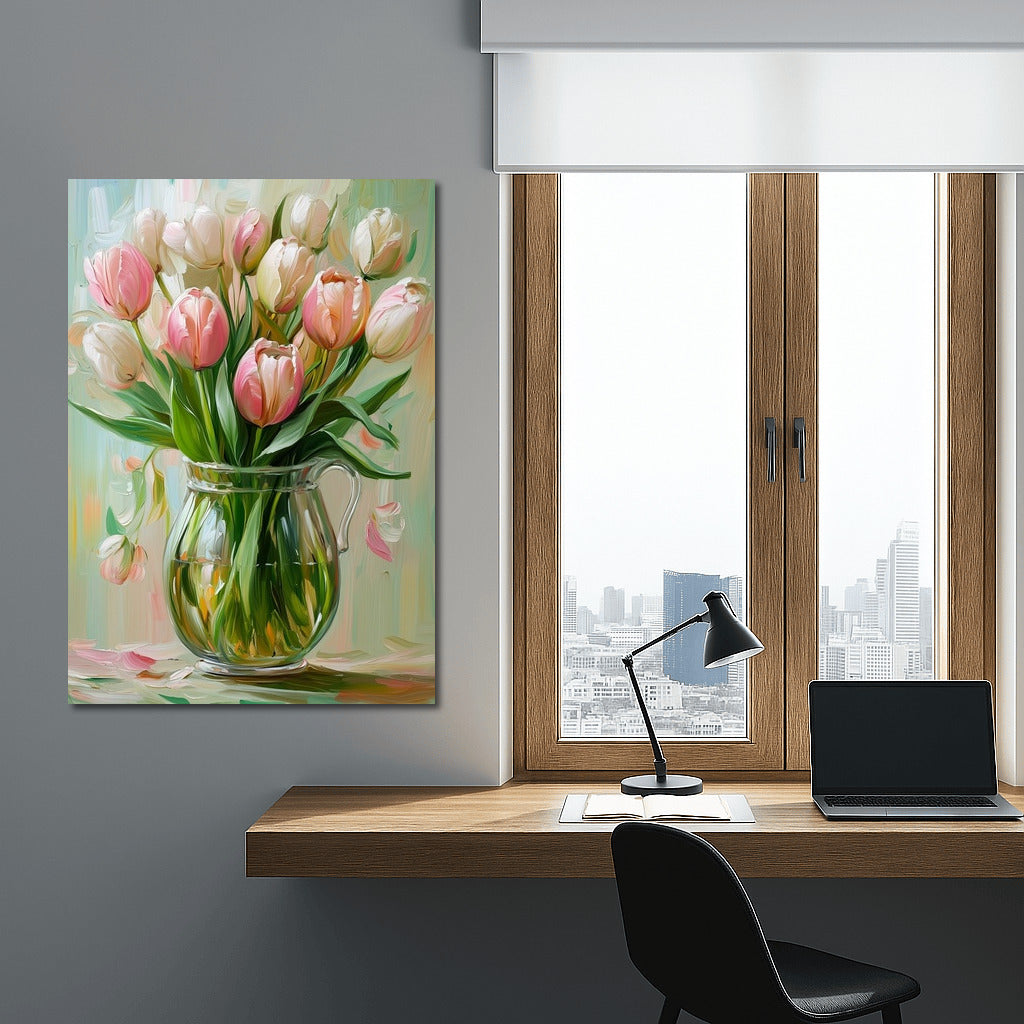 Dance of Spring Tulips