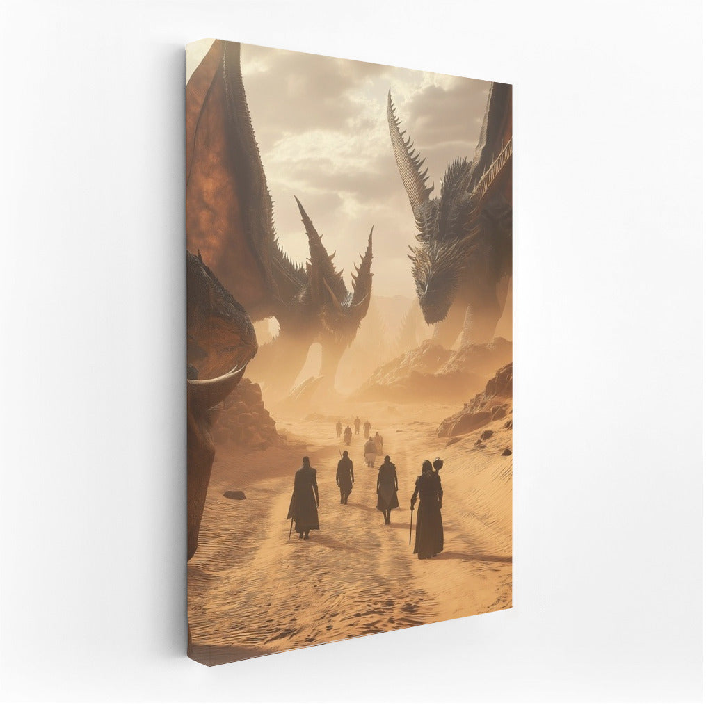 Guardians of the Sand Dunes: Desert Dragons