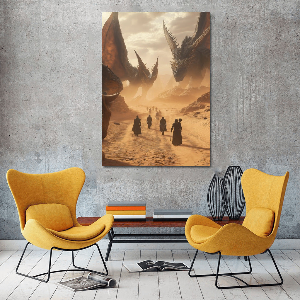 Guardians of the Sand Dunes: Desert Dragons