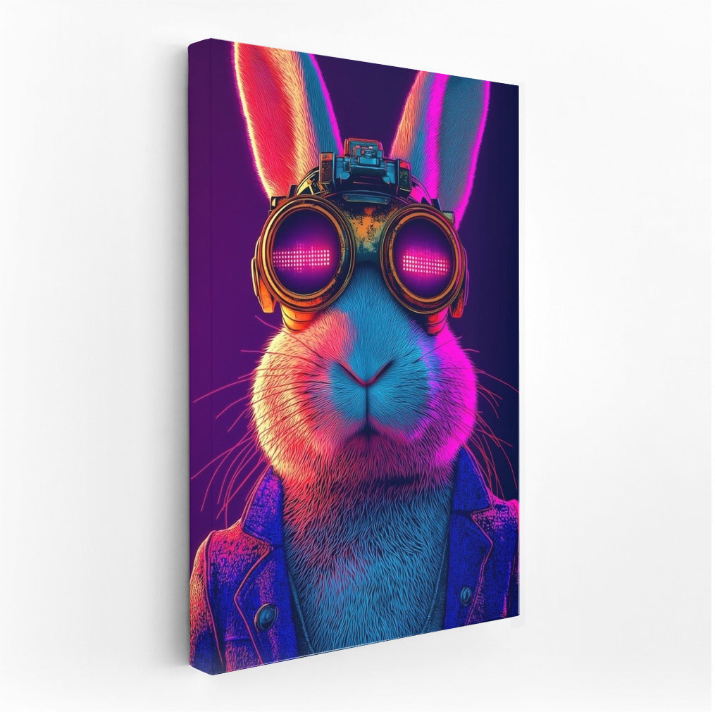 Cyber-hare in time glasses
