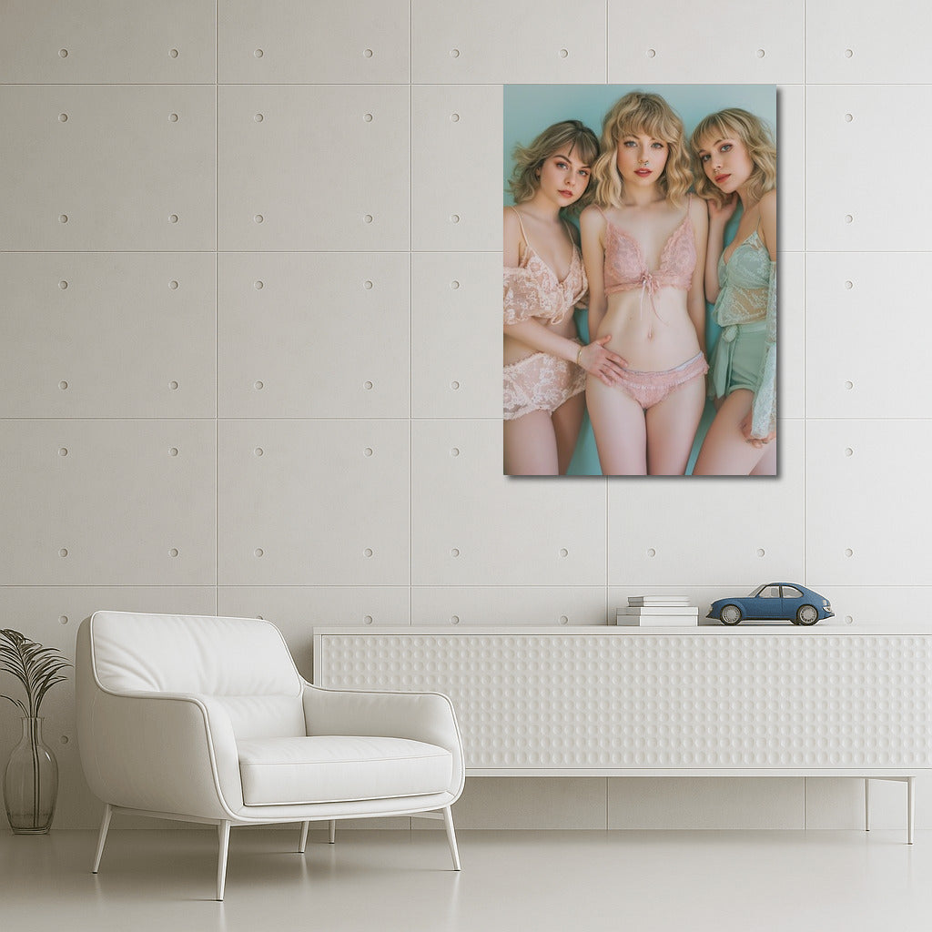 Trio of Harmony in Pastel