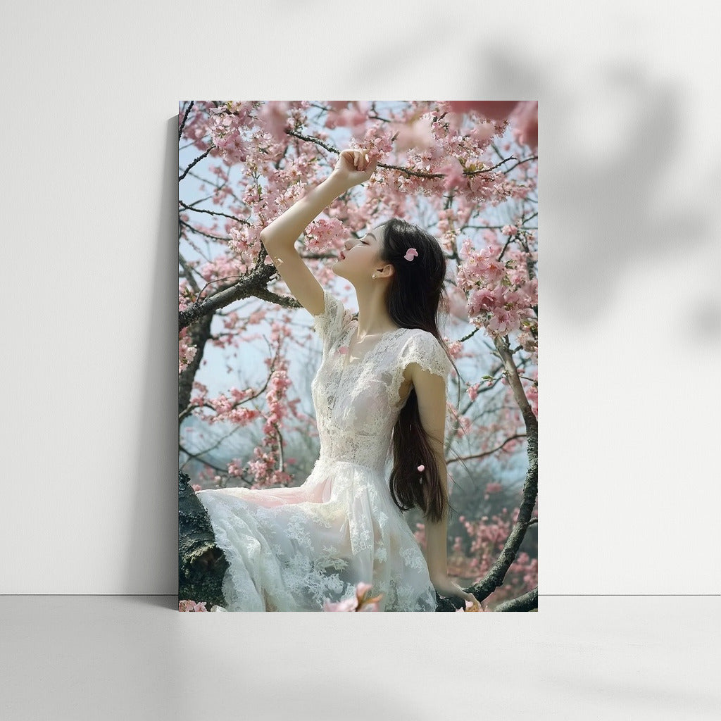 Spring Symphony: Girl in Flowers