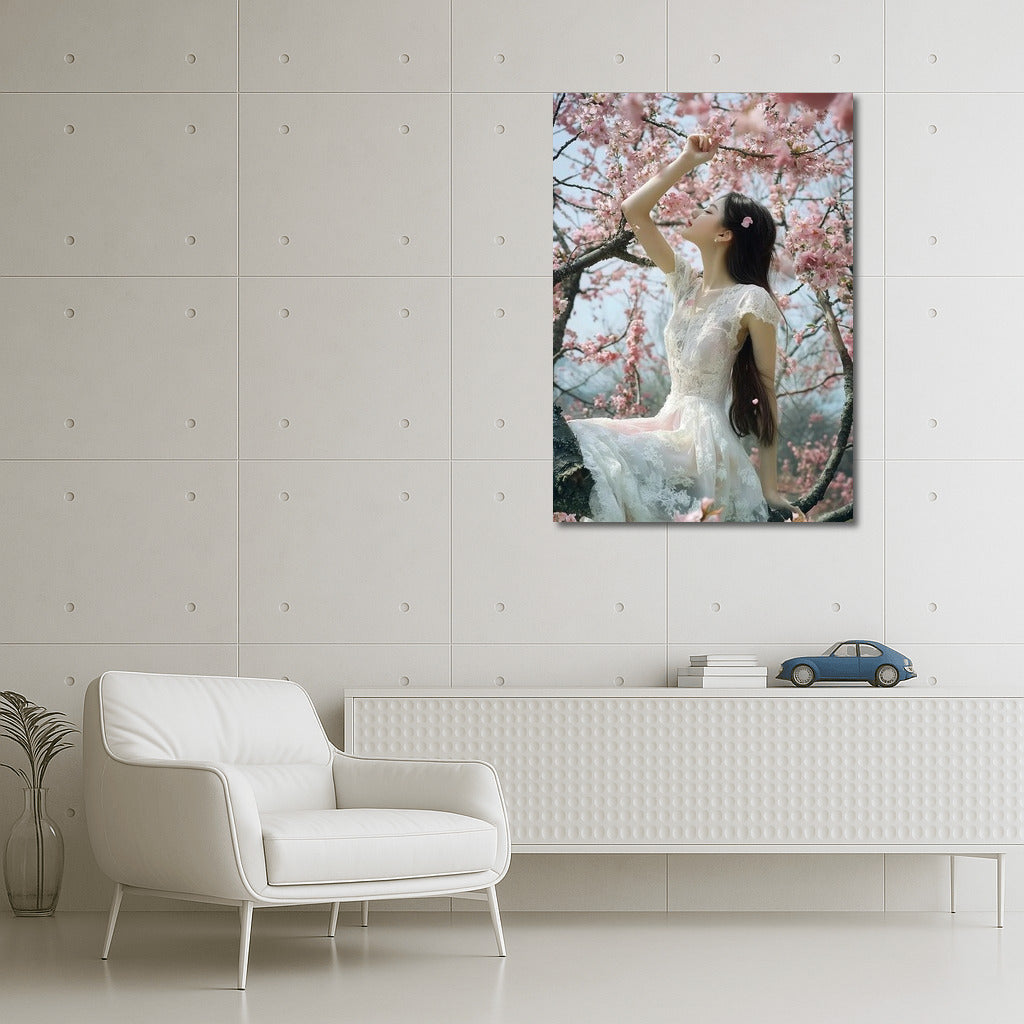 Spring Symphony: Girl in Flowers
