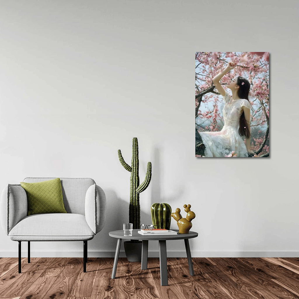 Spring Symphony: Girl in Flowers