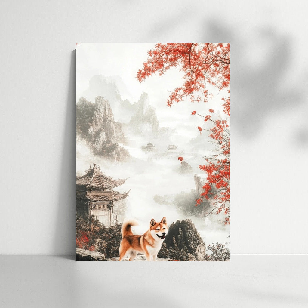 Autumn Friend in the Japanese Garden