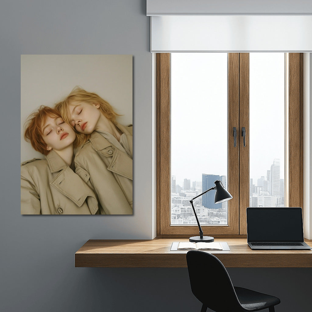 Quiet Dialogue in Beige