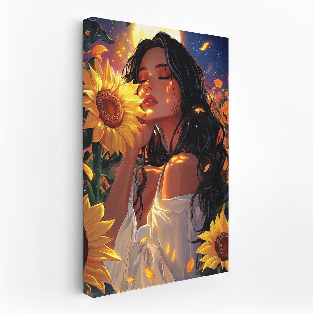 A Bright Dream in Sunflowers