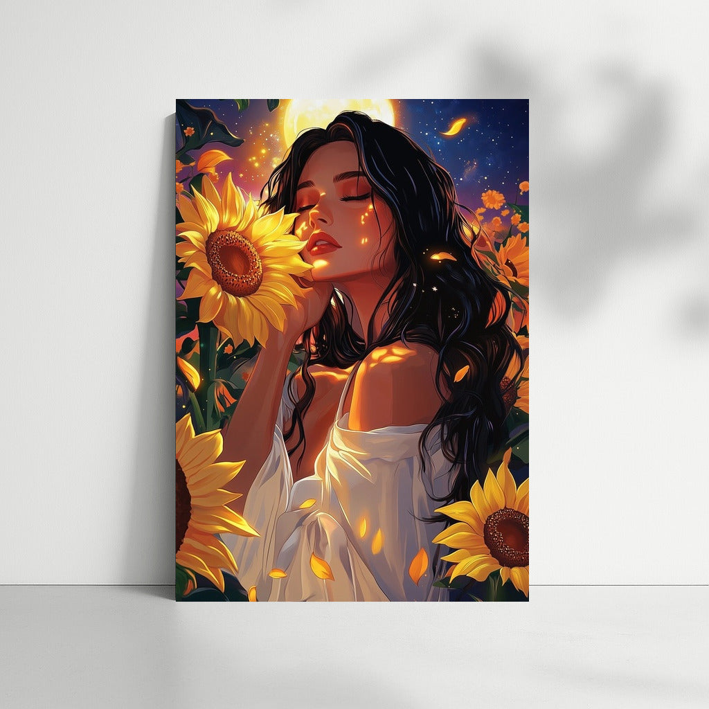 A Bright Dream in Sunflowers