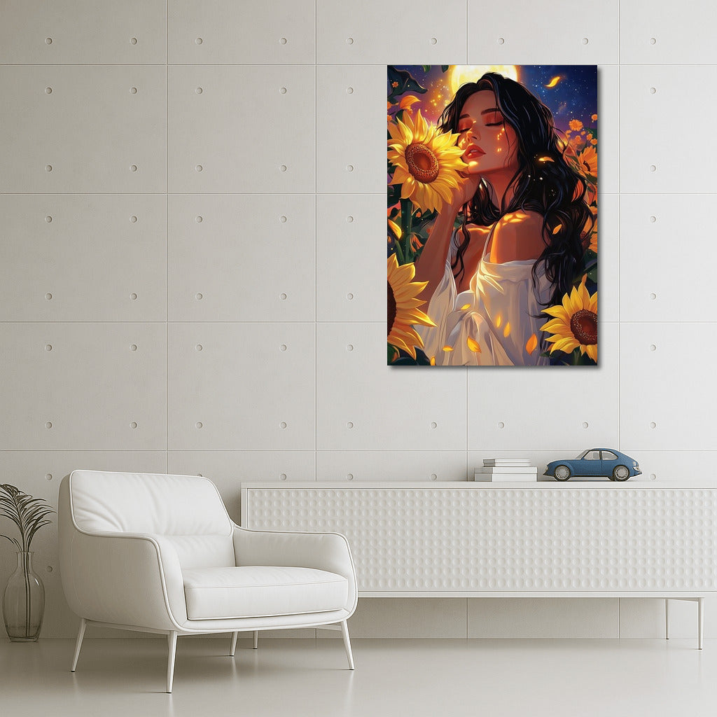 A Bright Dream in Sunflowers