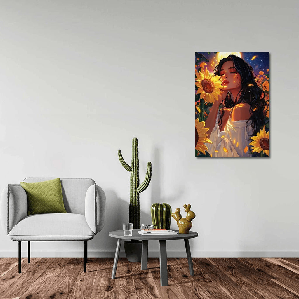 A Bright Dream in Sunflowers