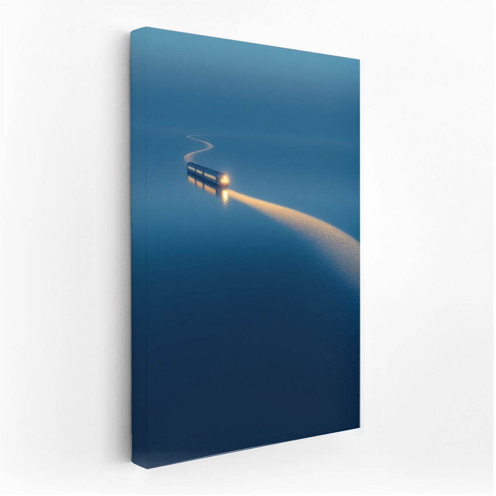 Dream Light in Blue Twilight