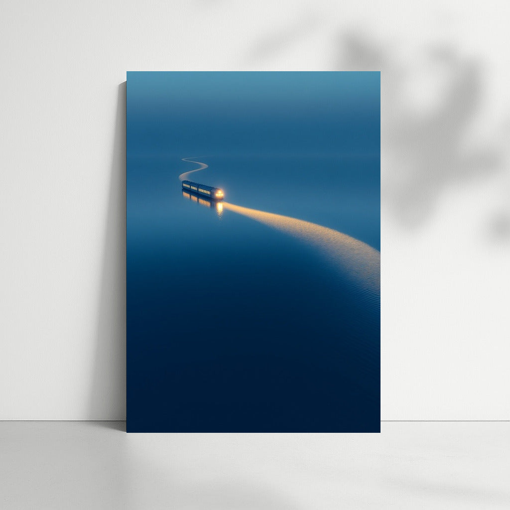 Dream Light in Blue Twilight