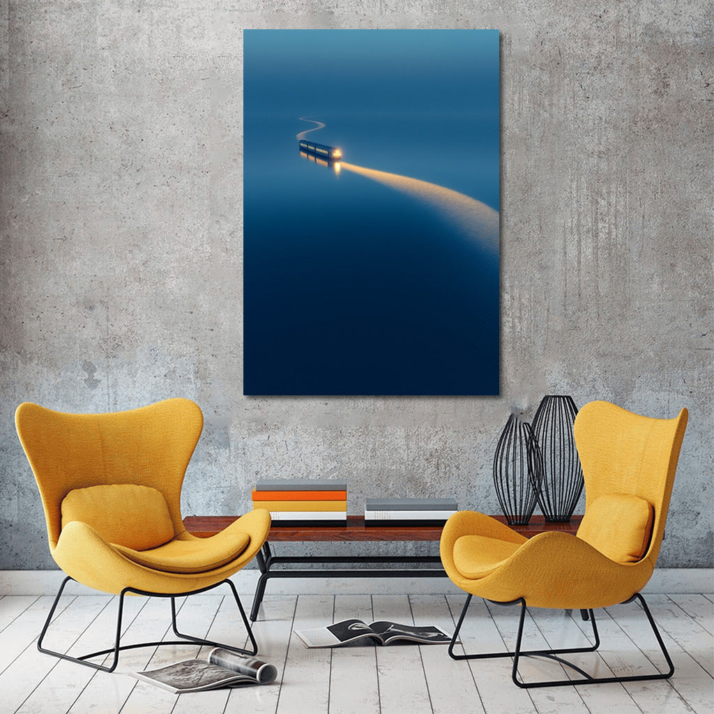 Dream Light in Blue Twilight