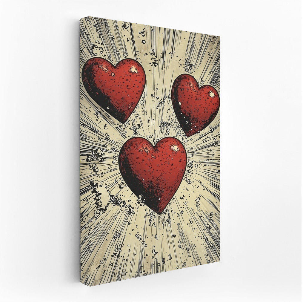 Emotional Fireworks of Hearts