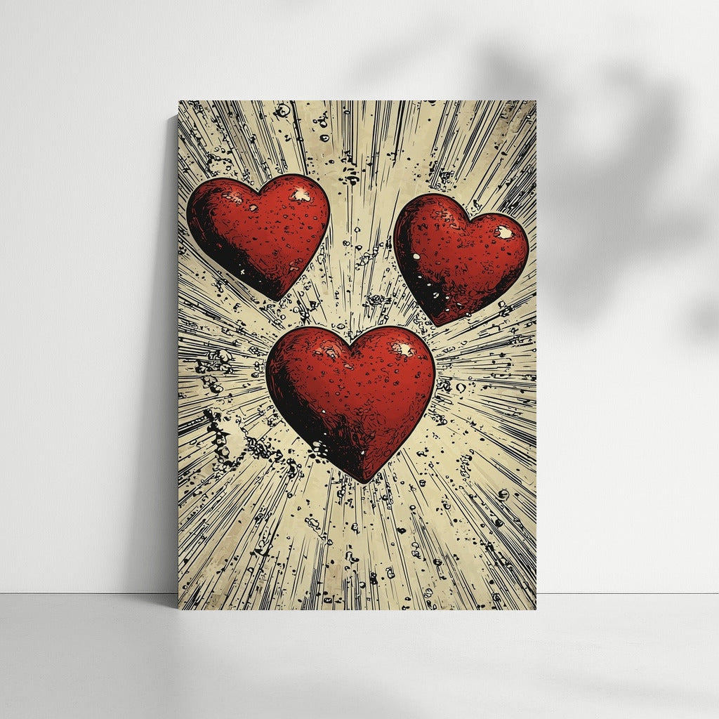Emotional Fireworks of Hearts