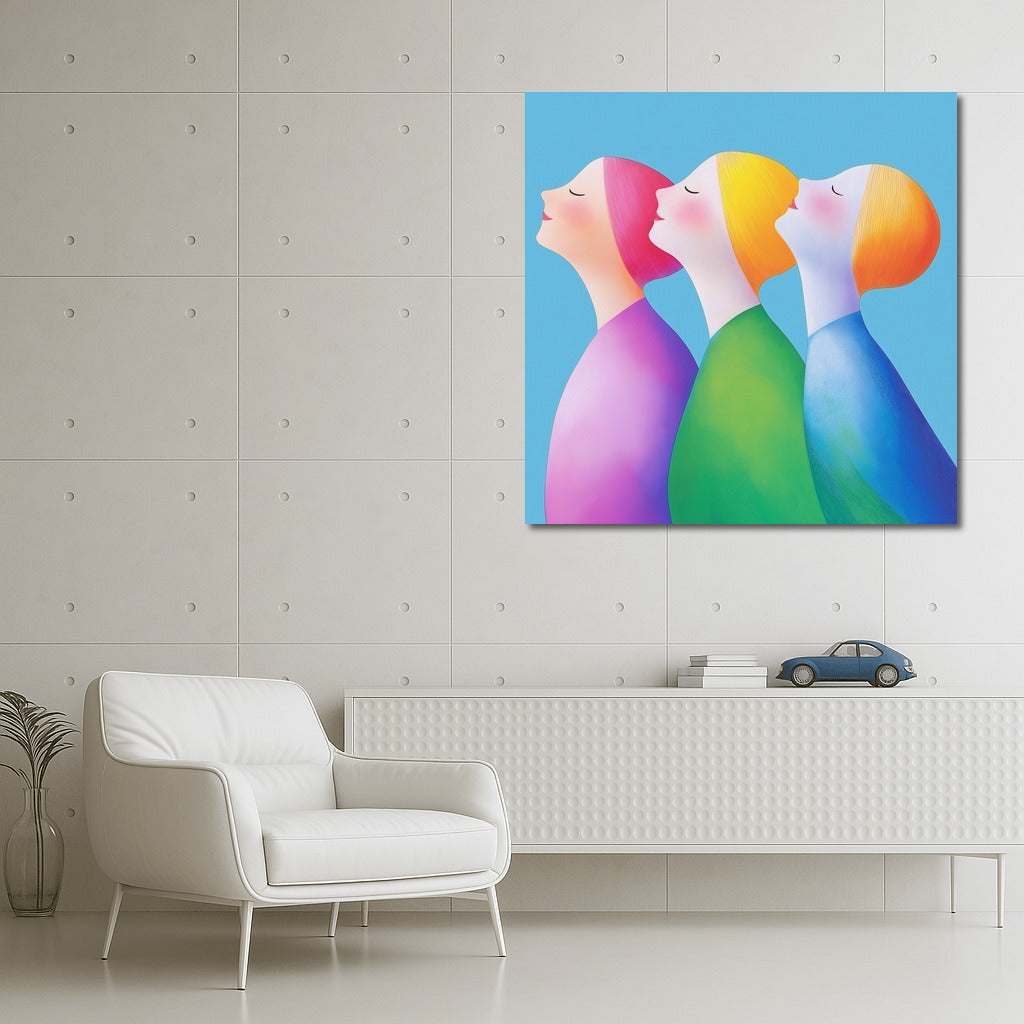 Triumph of the Colored Graces