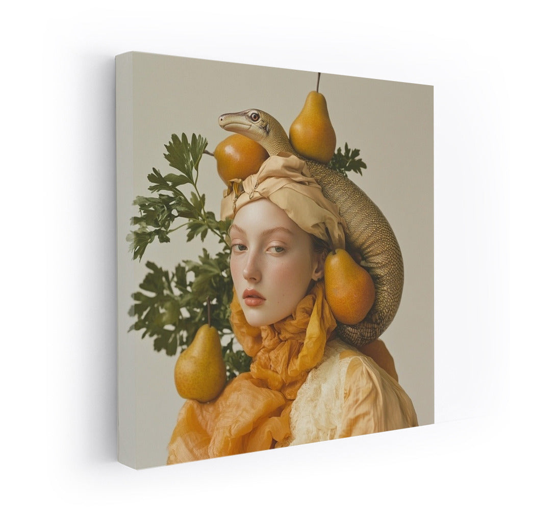 Pears and Secrets: The Tamed Lizard